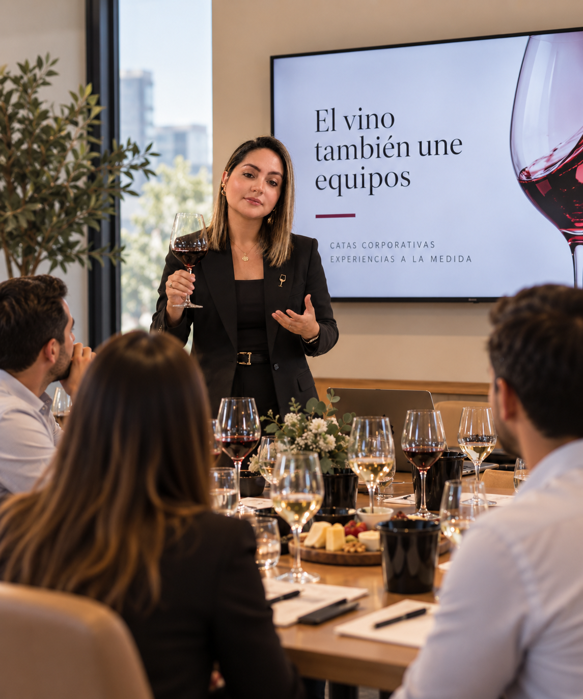Fotografía real de una experiencia empresarial