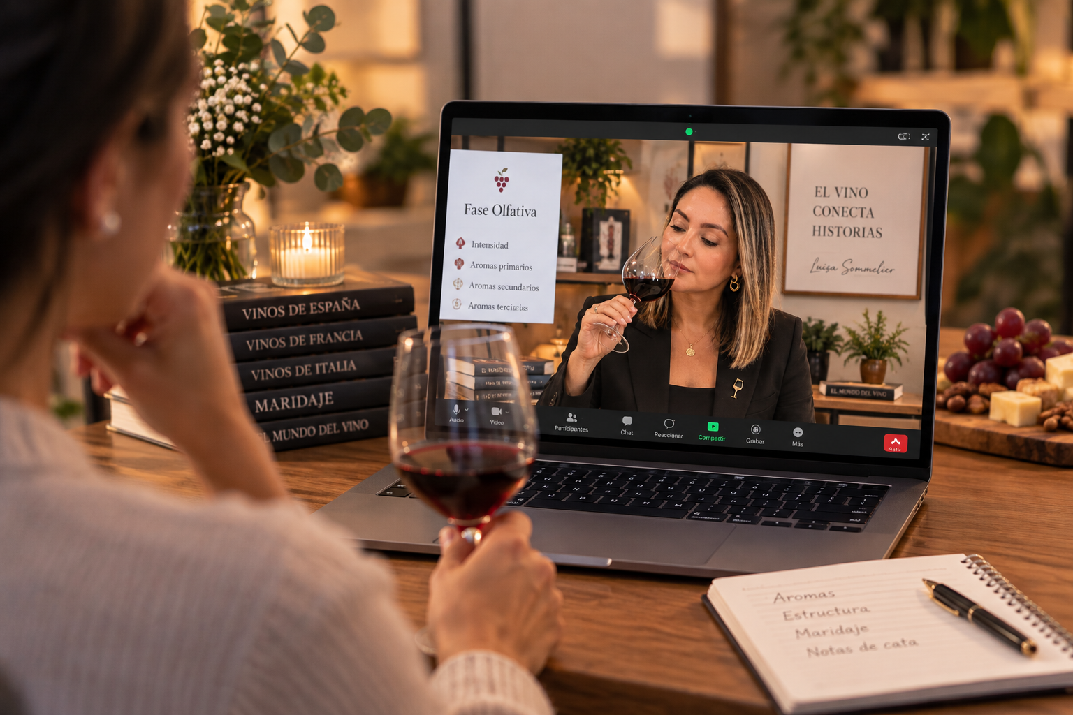 Curso de Vinos Virtual para Aficionados
