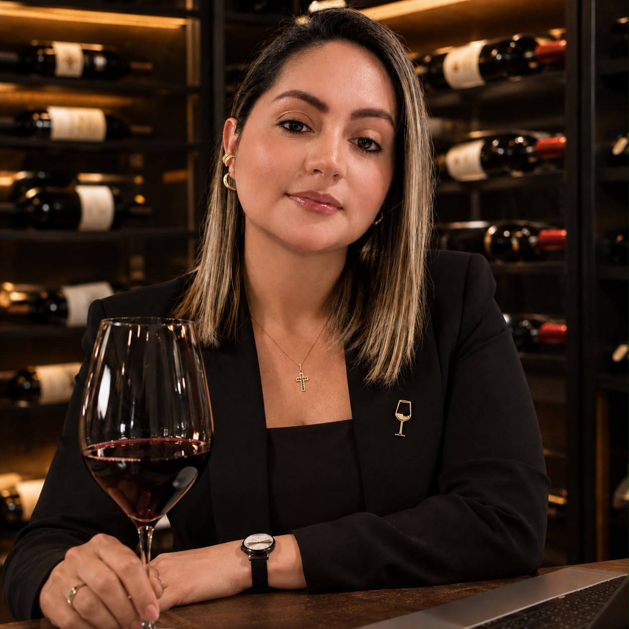 Luisa Delgado, sommelier
